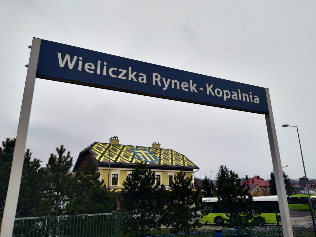 Výstup v obci Wieliczka