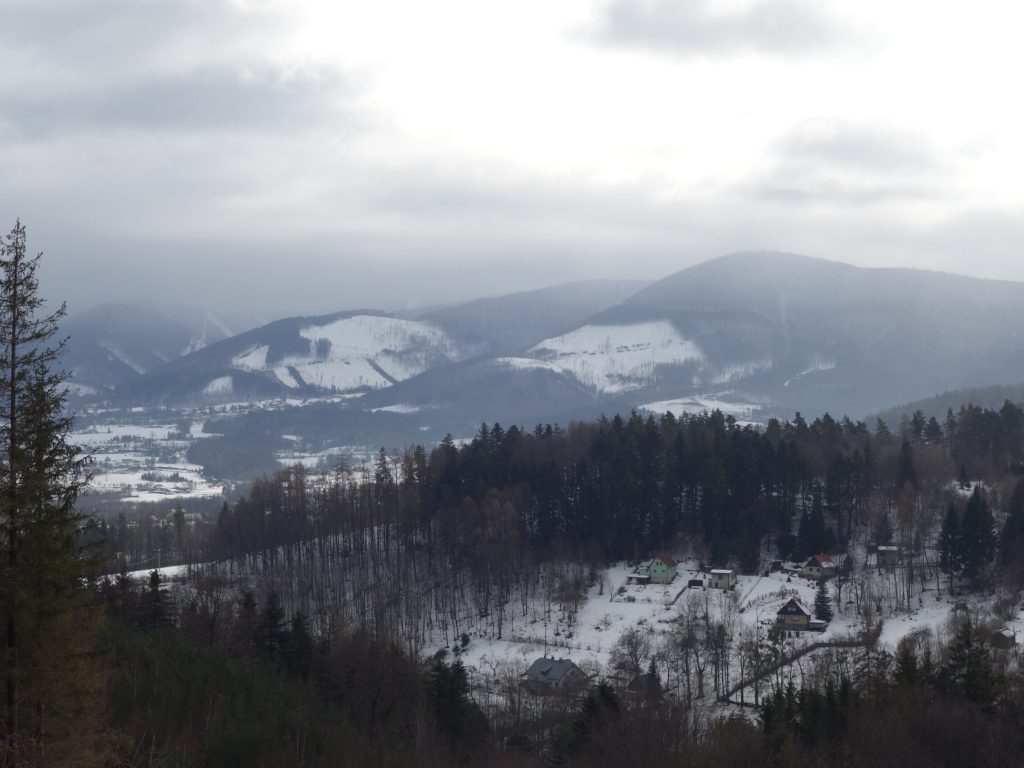 Pohled na pohádkové údolí Frenštátu