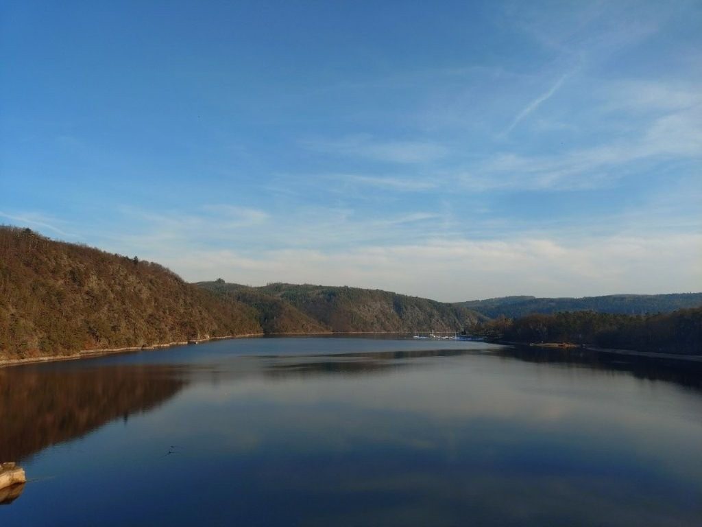 Výhled z Šemíkova skoku na Vltavu